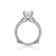 Verragio Halo Princess Engagement Ring