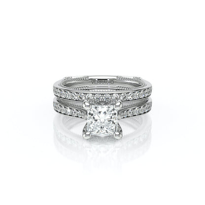 Verragio Halo Princess Engagement Ring