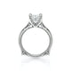 Verragio Halo Princess Engagement Ring