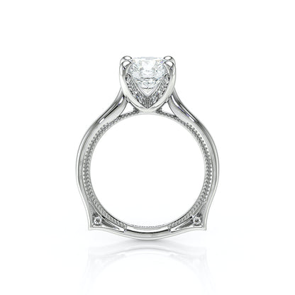 Verragio Halo Round Engagement Ring