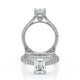 Verragio Halo Emerald Engagement Ring
