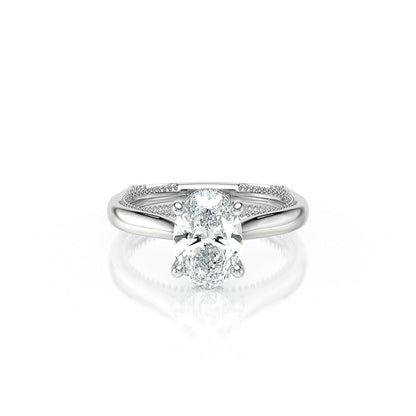 Verragio Halo Oval Engagement Ring