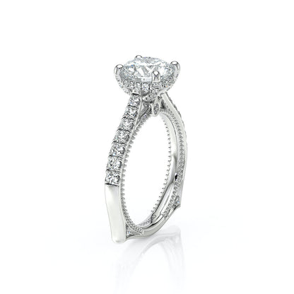 Verragio Halo Round Engagement Ring