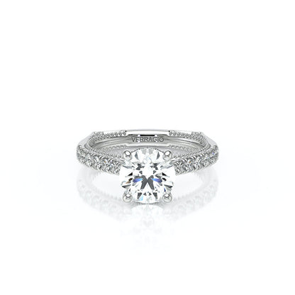 Verragio Halo Round Engagement Ring