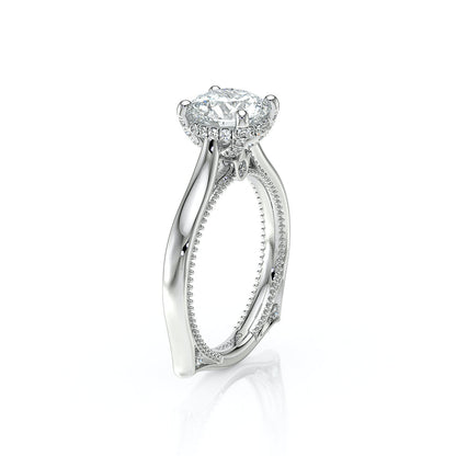 Verragio Halo Round Engagement Ring