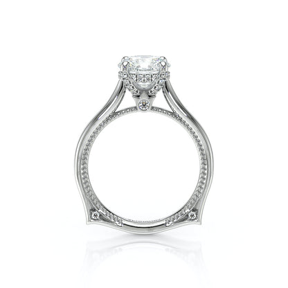 Verragio Halo Round Engagement Ring