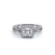 Verragio Halo Princess Engagement Ring