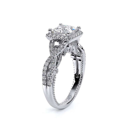 Verragio Halo Princess Engagement Ring