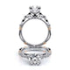 Verragio Vintage Round Engagement Ring