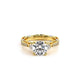Verragio Three-Stone Round Engagement Ring