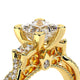 Verragio Three-Stone Princess Engagement Ring