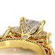 Verragio Three-Stone Princess Engagement Ring