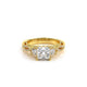 Verragio Three-Stone Princess Engagement Ring