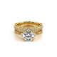 Verragio Halo Round Wedding Band