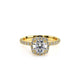 Verragio Halo Cushion Engagement Ring