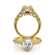 Verragio Pave Oval Engagement Ring