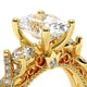 Verragio Three-Stone Oval Engagement Ring
