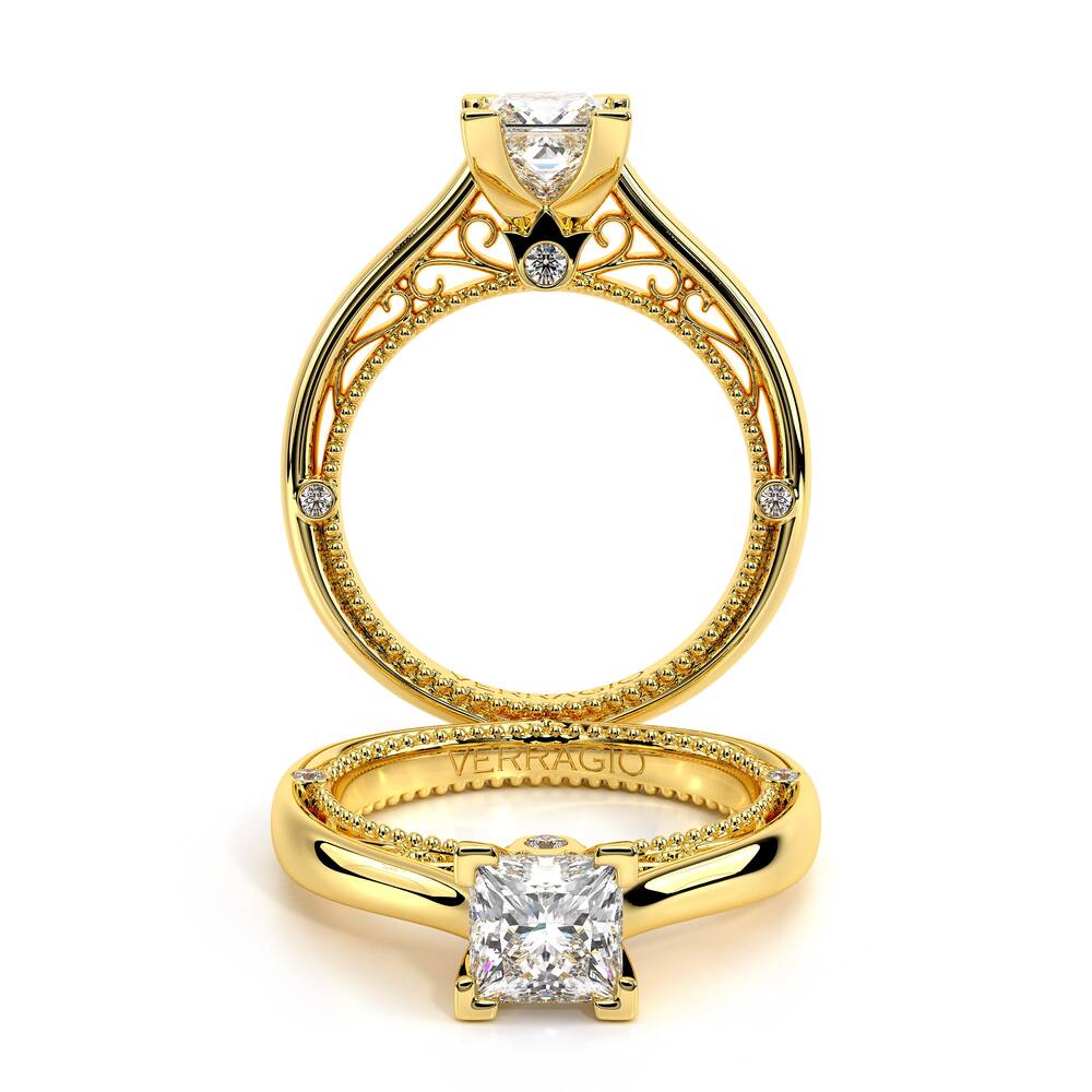 Verragio Solitaire Princess Engagement Ring