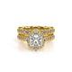 Verragio Halo Princess Engagement Ring