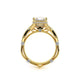 Verragio Halo Princess Engagement Ring