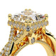 Verragio Halo Princess Engagement Ring