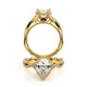 Verragio Halo Pear Engagement Ring