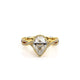 Verragio Halo Pear Engagement Ring