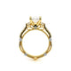 Verragio Three-Stone Oval Engagement Ring