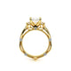 Verragio Three-Stone Oval Engagement Ring