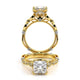 Verragio Halo Princess Engagement Ring