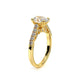 Verragio Pave Oval Engagement Ring