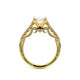 Verragio Pave Oval Engagement Ring