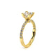 Verragio Solitaire Princess Engagement Ring