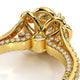Verragio Halo Princess Engagement Ring