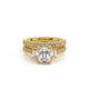 Verragio Three-Stone Emerald Engagement Ring