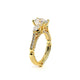Verragio Three-Stone Oval Engagement Ring