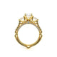 Verragio Three-Stone Oval Engagement Ring