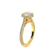 Verragio Halo Round Engagement Ring