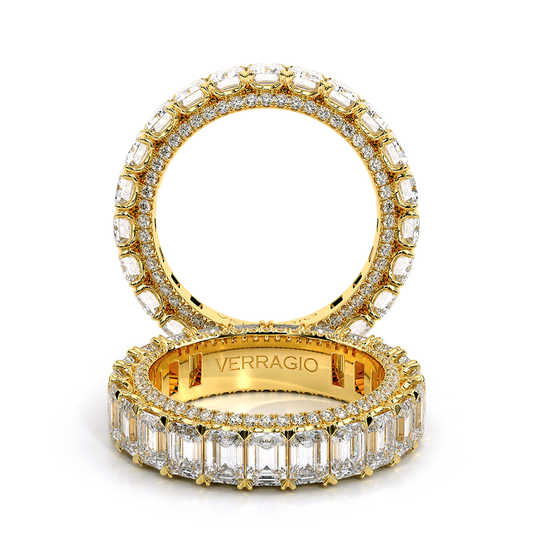 Verragio Emerald Wedding Band