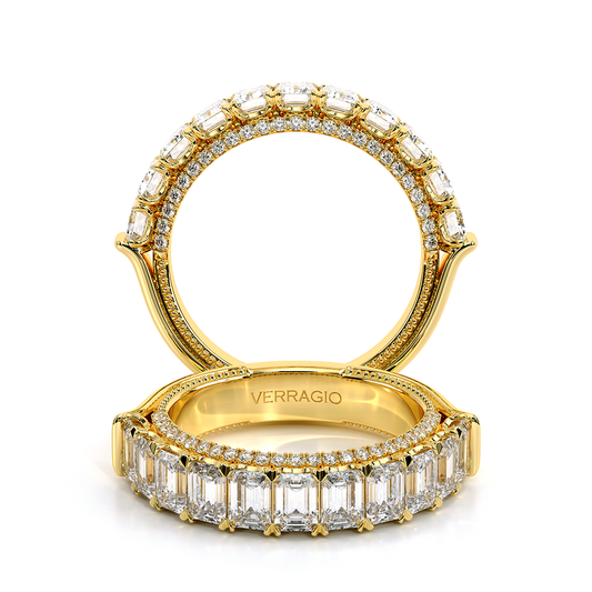 Verragio Emerald Wedding Band