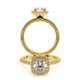 Verragio Halo Round Engagement Ring