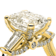 Verragio Three-Stone Emerald Engagement Ring