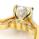 Verragio Three-Stone Emerald Engagement Ring