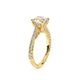 Verragio Pave Round Engagement Ring