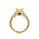 Verragio Pave Pear Engagement Ring