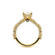 Verragio Pave Oval Engagement Ring