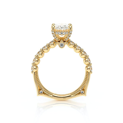Verragio Halo Oval Engagement Ring
