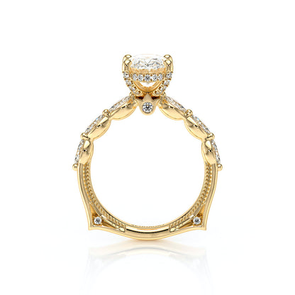 Verragio Halo Oval Engagement Ring