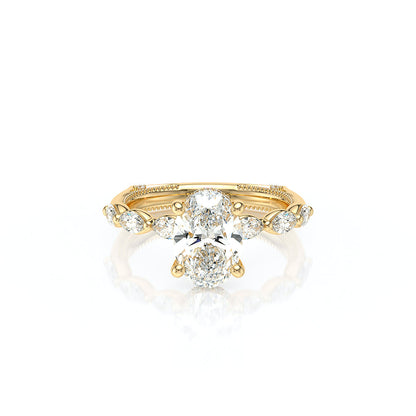 Verragio Halo Oval Engagement Ring