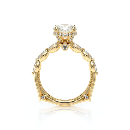 Verragio Halo Round Engagement Ring